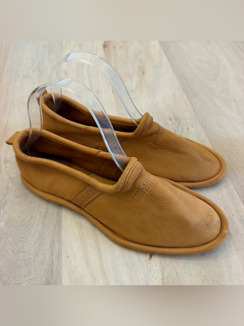 Vintage Deer Mocs From Norm Thompson Moccasins Comfort Leather Women’s Size 8